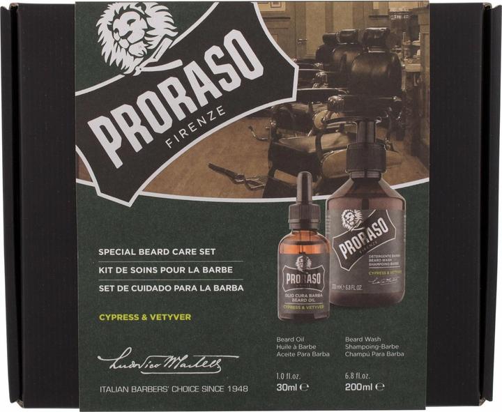 Proraso Cypress & Vetyver Special Beard Care Set (200 ml)