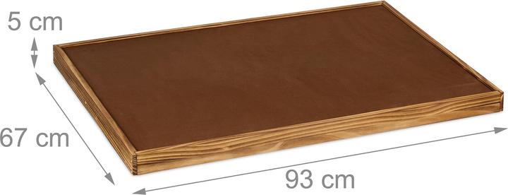 Image du produit Relaxdays Table de puzzle (1500 pièces)
