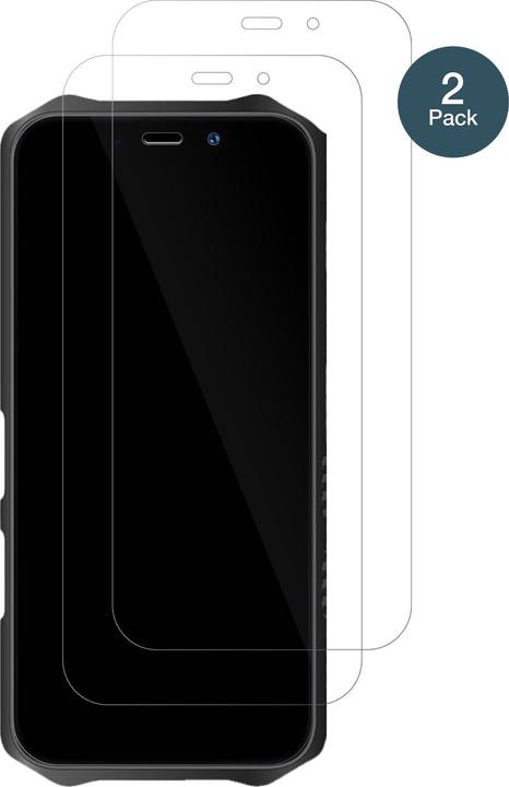 Actual product image Dipos Anti-Shock Screen Protector Clear (1 Piece, Oucitel K12)