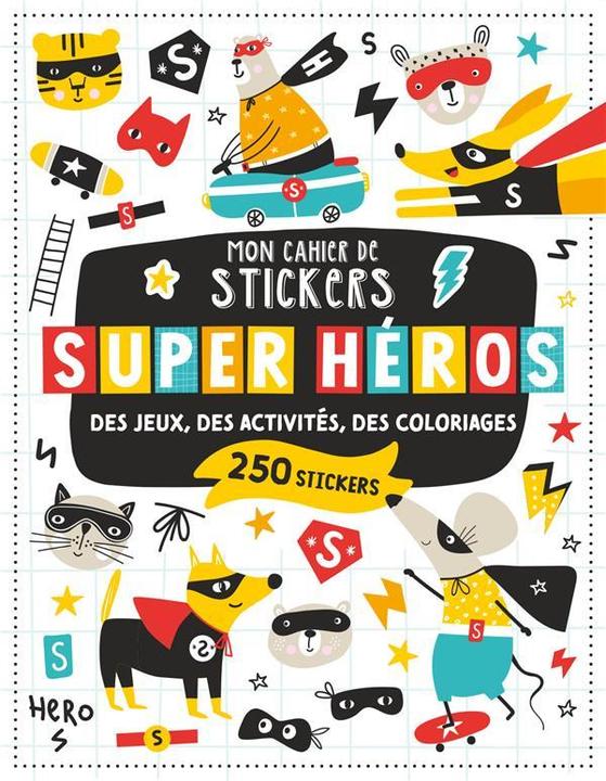 Image du produit 123 Soleil Super héros : des jeux, des activités, des coloriages : 250 stickers