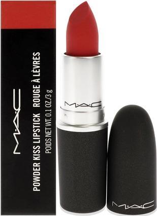 Actual product image MAC Cosmetics Powder Kiss Lipstick (Lasting Passion)