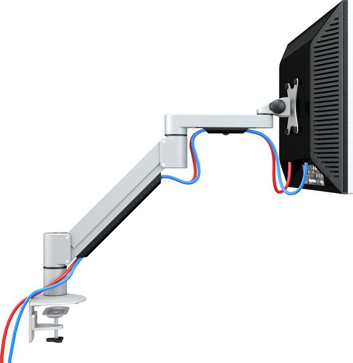 Produktbild Kenson Monitor Arm med gaspatron (sølv) (Tisch, 32")