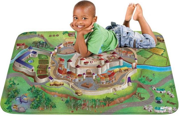 Actual product image Achoka Play Carpet Middle Ages (100 x 150 cm)