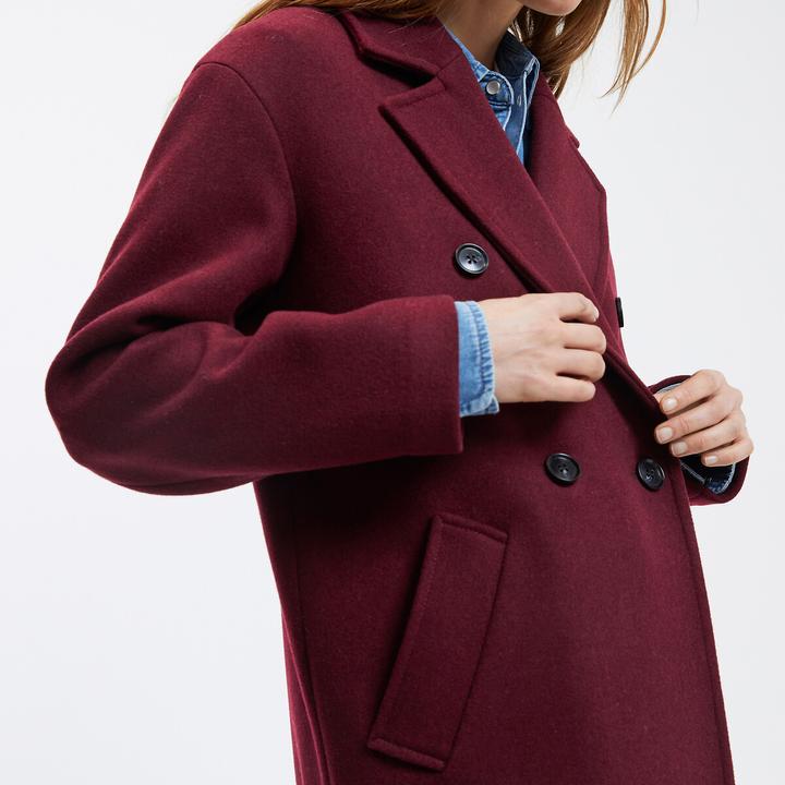 Image du produit La Redoute Collections Manteau en laine mélangée Signature BARNABE (40)