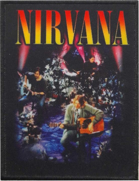 Nirvana Photo patches to iron on unplugged