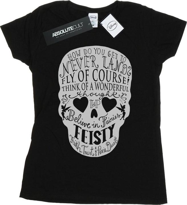 Disney Tinker Bell Skull TShirt (L)