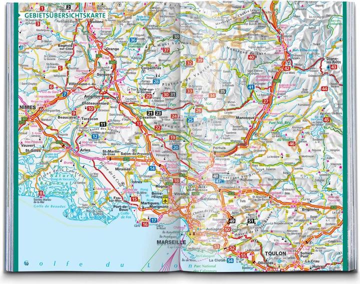 Actual product image Hiking Guide Provence, 55 Tours