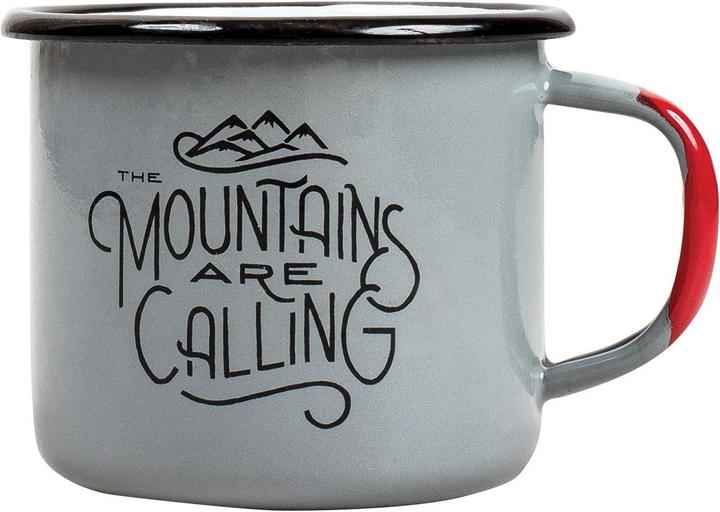 Actual product image United by Blue Mountains Are Calling Enamel Steel Mug