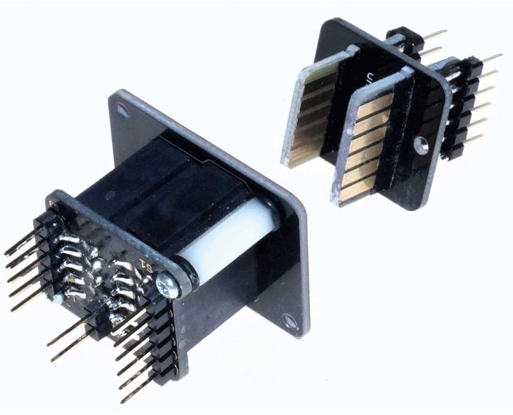 Image du produit Unilight connecteur direct header avec 9 pôles primaires 4 pôles secondaires, 2pcs, uni contactle