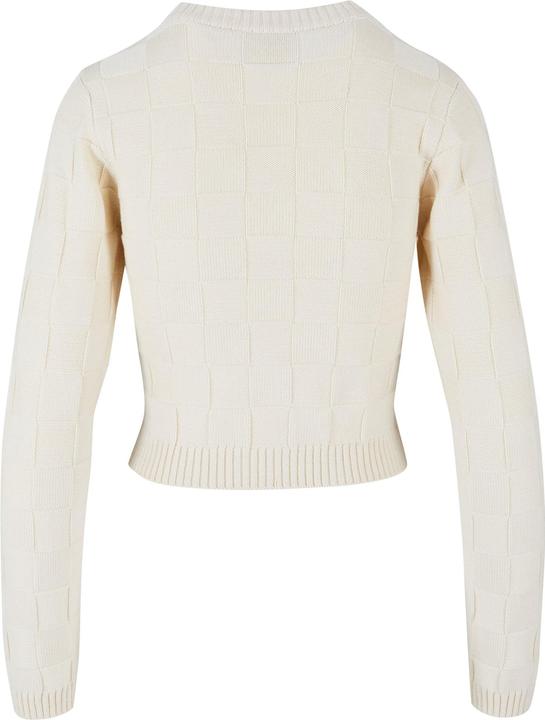 Actual product image Urban Classics Ladies Check Knit Sweater - 126785 (S)