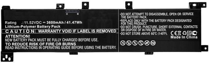 Produktbild CoreParts MBXAS-BA0183 Notebook-Ersatzteil Akku (1 Zellen, 3600 mAh)