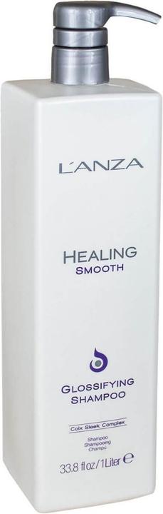 L'Anza Healing Smooth - Glossifying Shampoo (1000 ml, Flüssiges Shampoo)