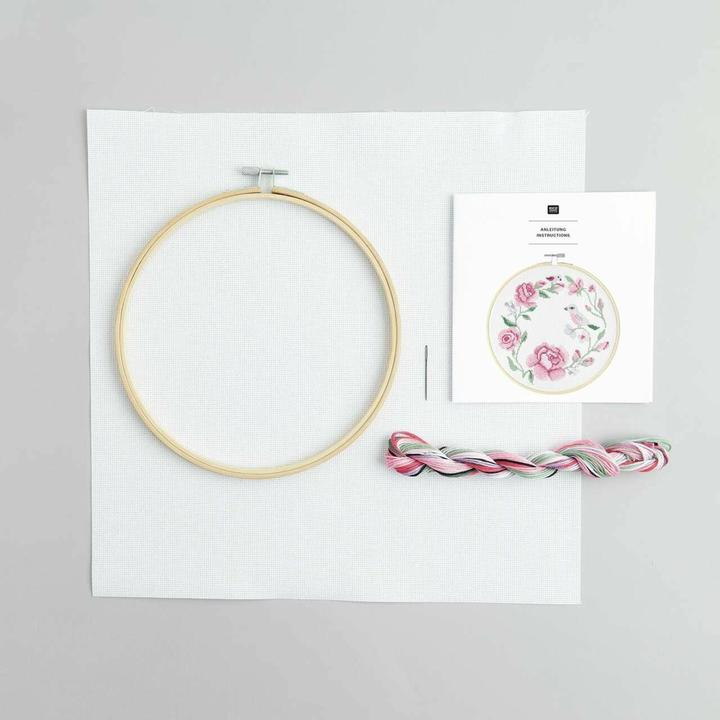 Produktbild Rico Design Stickpackung Gezählter Kreuzstich, Kran