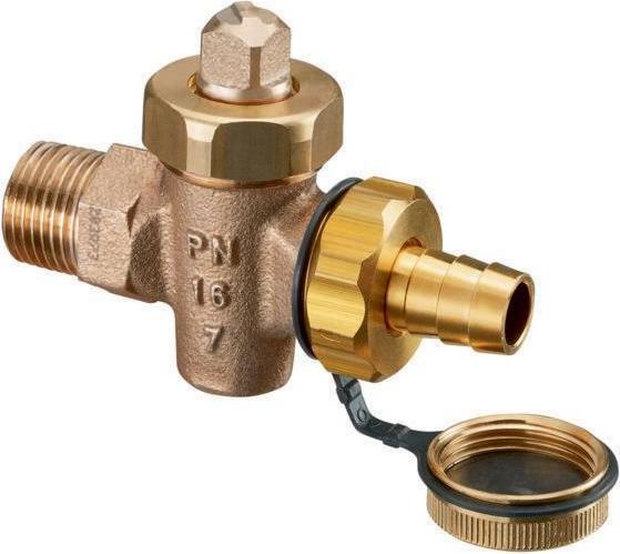 Actual product image Oventrop OV KFE valve gunmetal, PN 16, heavy DN 20, R 3/4inch