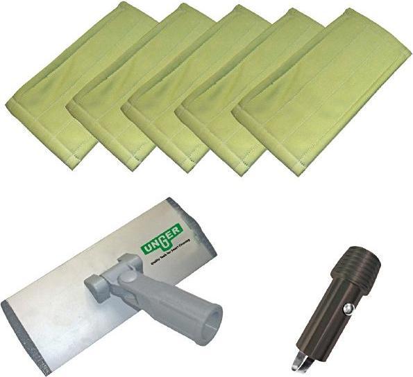 Produktbild Unger PFK20 Innenreinigung Set Starter Set Padhalter, Microfaser Wasch- & Polierpad, Gewindeadapter (1 Stk.)