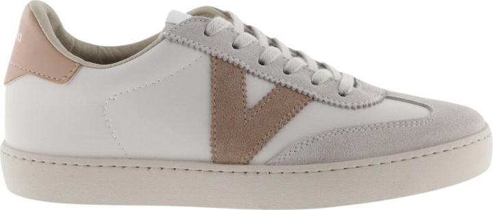 Actual product image Victoria leather effect and split leather trainers berlín cycliste (43)