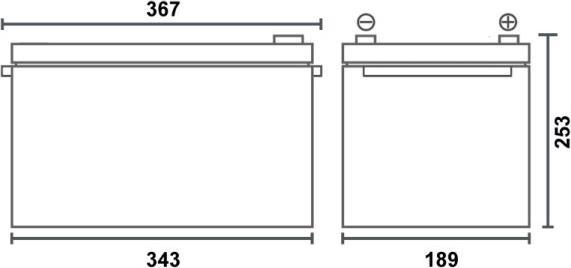 Produktbild Bulltron LI280B200-12-M (12.80 V, 280 Ah)