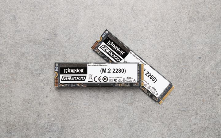 Actual product image Kingston KC2000 (1000 GB, M.2 2280)