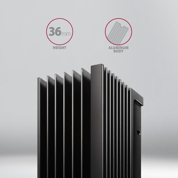 Actual product image Axagon CLR-M2XL passive - M.2 SSD, 2280 - Aluminium heatspreader with cooling fins