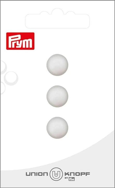 Image du produit Prym Boutons polyester 11 mm, 3 pièces, blanc
