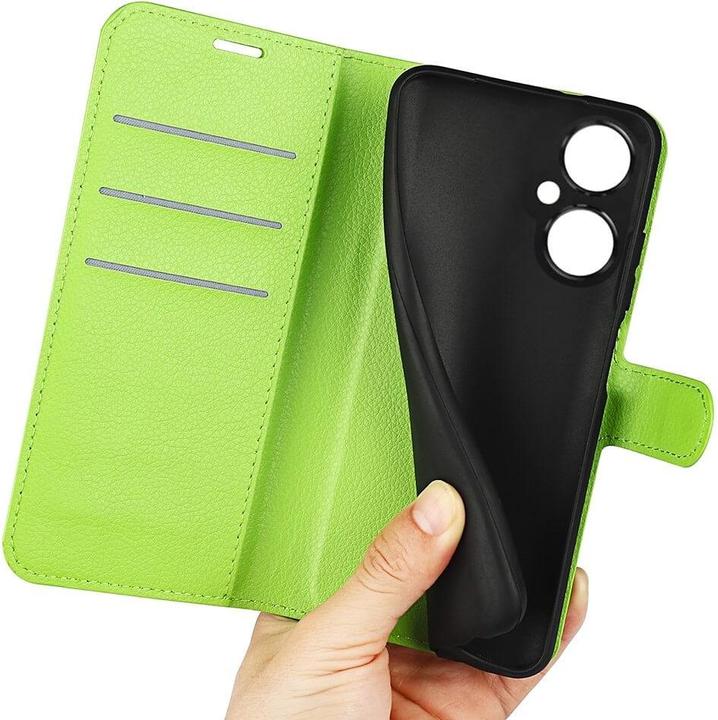 Produktbild Cover-Discount OnePlus Nord CE 3 Lite - Leder Etui Hülle grün (OnePlus Nord CE 3 Lite)