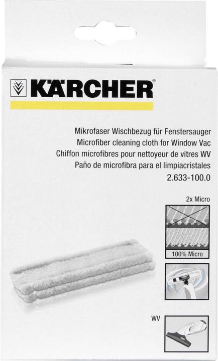 Actual product image Kärcher Microfibre pads