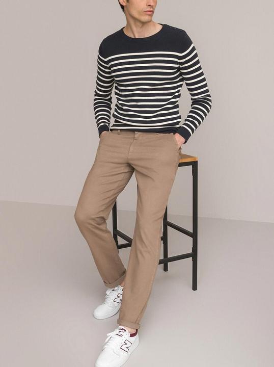 Image du produit La Redoute Collections Pull marin en coton biologique (XL)