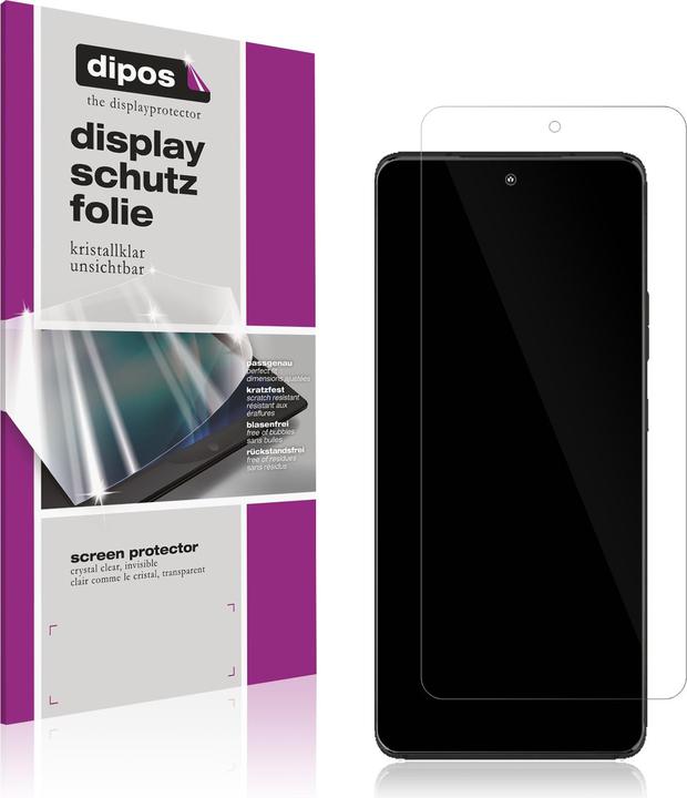 Produktbild Dipos Displayschutzfolie Crystalclear (5 Stück, Motorola Edge 30 Fusion)