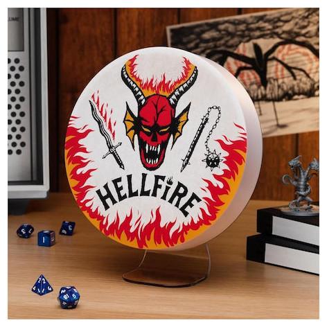 Actual product image Paladone Products Stranger Things Lampada Hellfire Club Logo