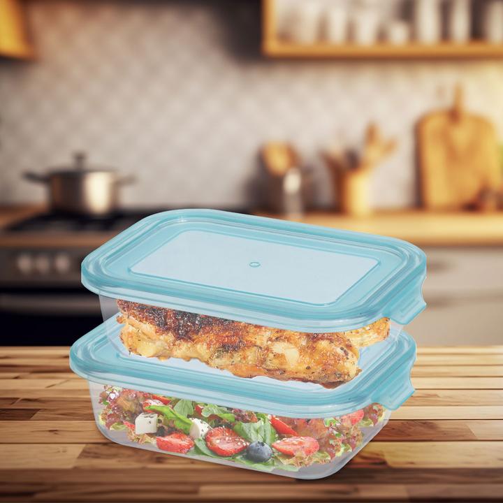Actual product image Excellent Houseware Borosilicate glass food storage jar, storage bowl, 630 ml (0.63 l)