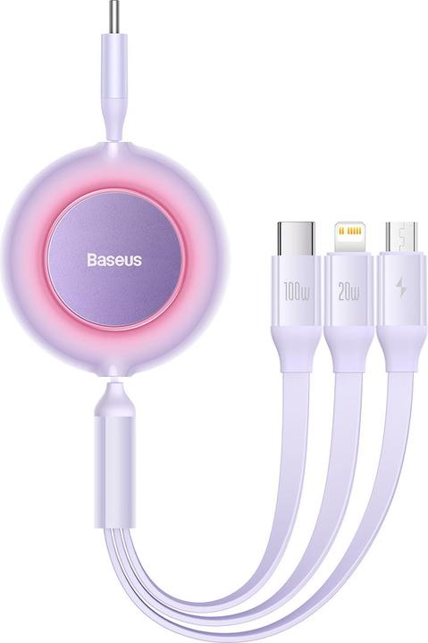 Baseus USB type C - USB type C, Lightning, Micro USB B (1.10 m, USB 2.0)