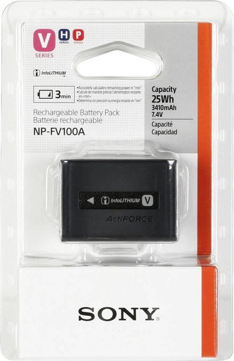Image du produit Sony Np-Fv100a (Batterie)