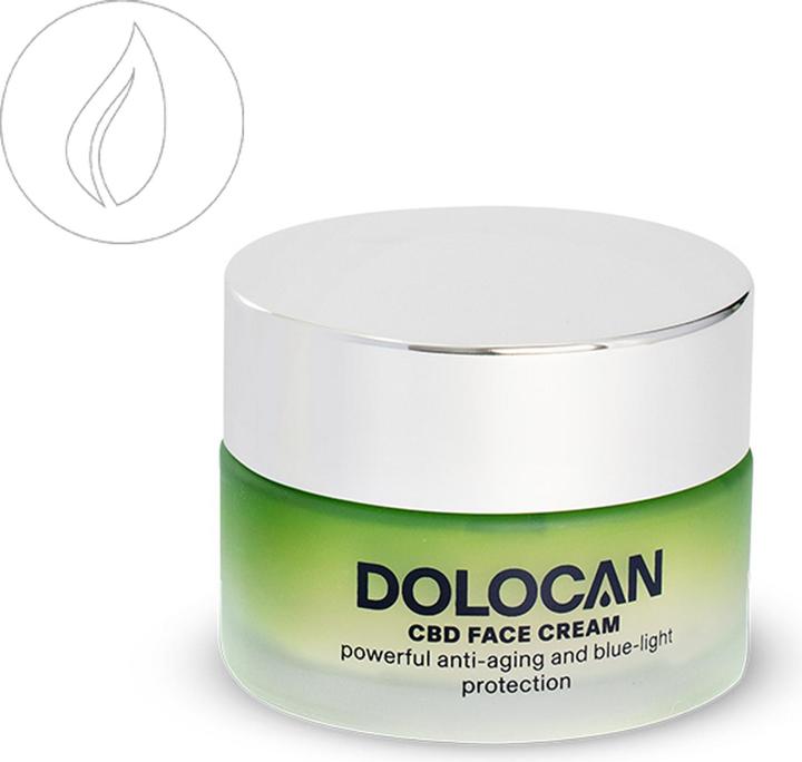 Actual product image Dolocan CBD Face Cream with UV Protection (50 ml, 24h cream)