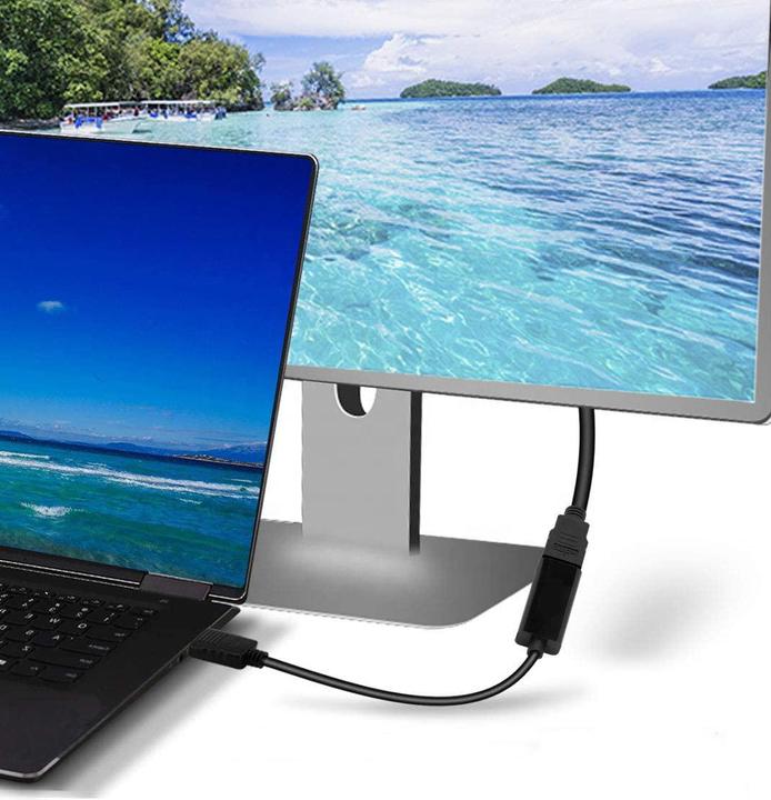 Image du produit Montiss Adaptateur DisplayPort v1.4 - HDMI v2.0 MT068 Black (HDMI, 20 cm)