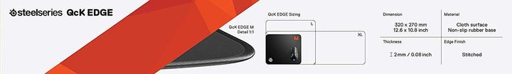 Immagine prodotto SteelSeries QcK Bordo (M)