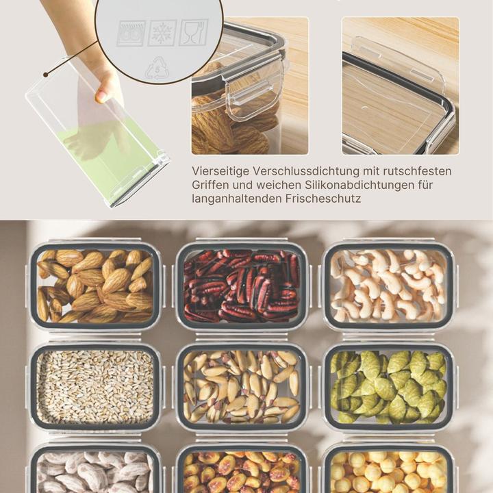 Image du produit Hermex Set de 24 boîtes à provisions (6.80 l)