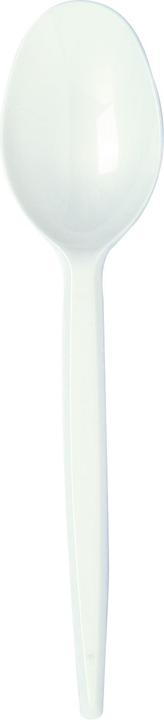 Image du produit Bibo 15 cuillères en bioplastique blanc (15 x)