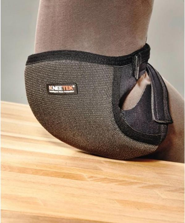 Produktbild Kneetek Knieschoner KevProSoft DIN/EN14404 universal schwarz waschbar 30 °C