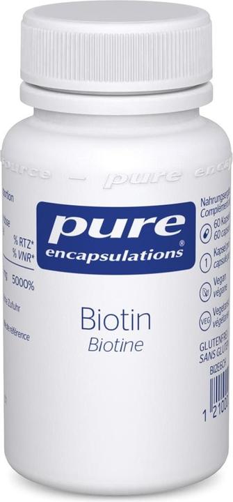 Produktbild Pure encapsulations Biotin (60 Stück, Kapseln, 26 g)