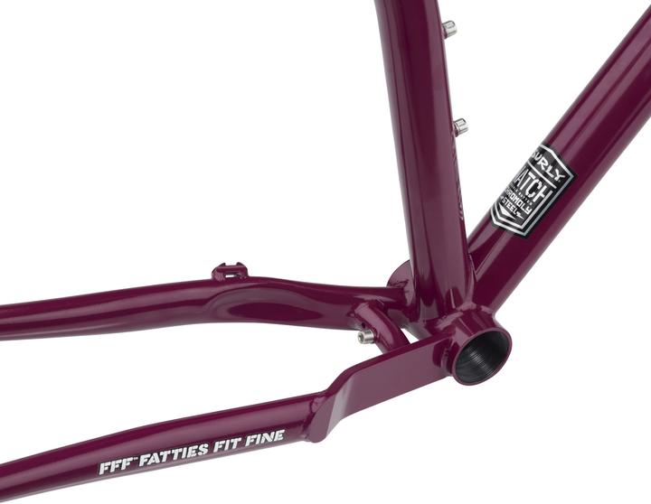 Actual product image Surly Ogre MTB Frame Kit, 27.5+/29", purple