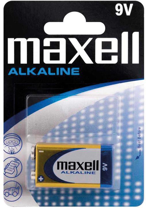 Maxell Blocco batteria 9V (1 pz., 9V Block)
