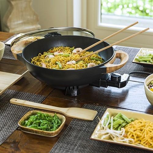 Actual product image Bestron Electric wok