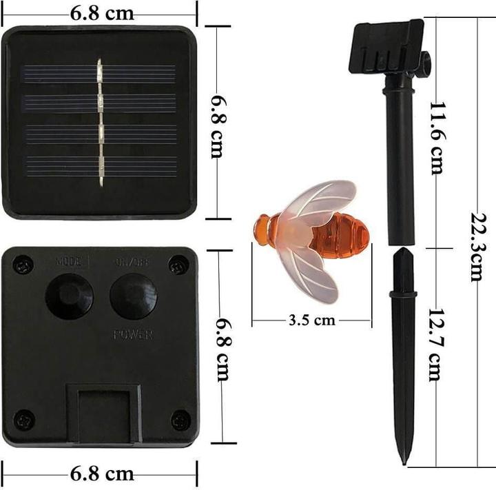 Produktbild Cover-Discount Solar LED Lichterkette Bienen (6.50 m)