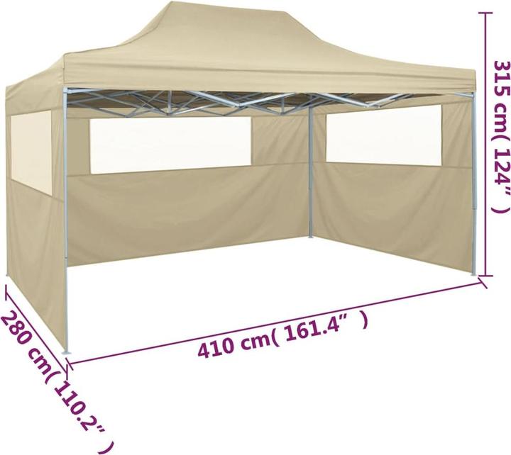 Actual product image VidaXL Giselbert (280 cm, 410 cm)