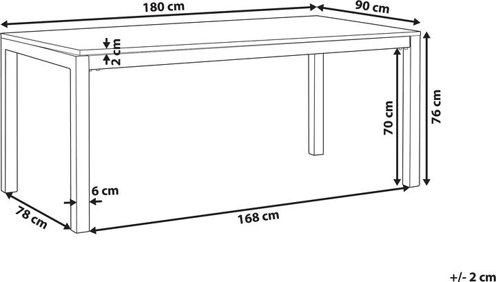Produktbild Beliani Grosseto (180 cm)