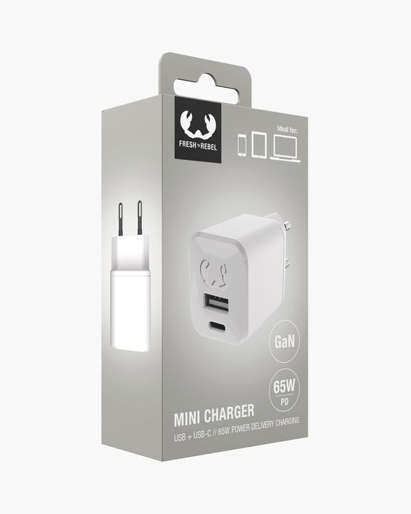 Immagine prodotto Fresh'N Rebel Mini Caricatore USB A + USB C (65 W)
