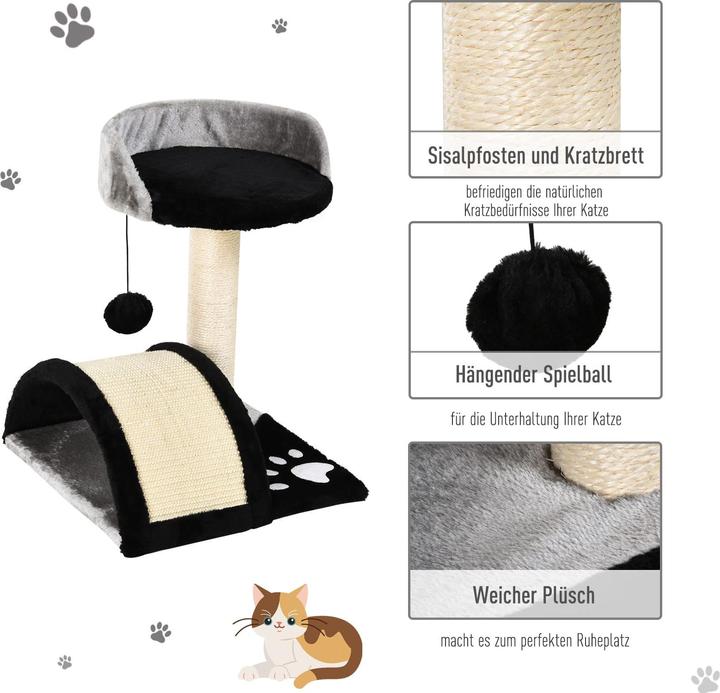 Immagine prodotto Jamb Albero per gatti (46 cm, Nero)