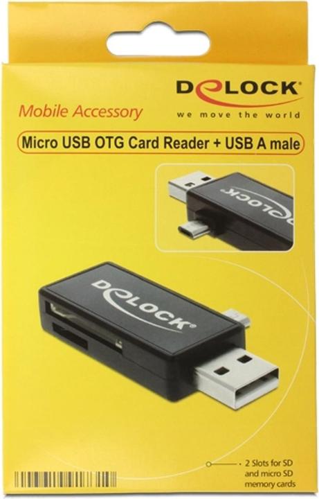 Produktbild Delock 91731 Micro USB OTG Card Reader (Micro USB)