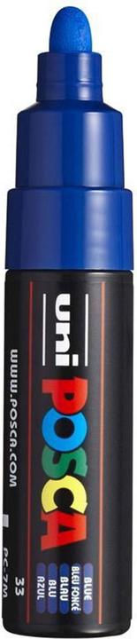 Actual product image Posca Medium marker PC-7M (Blue, 5.50 mm, 1 x)