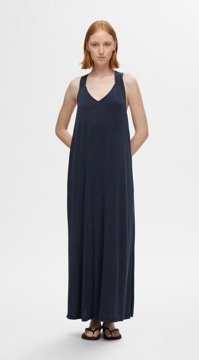 Actual product image Selected Femme Knotted midi dress (L)
